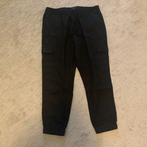 Banana Republic Linen/rayon blend cargo pants